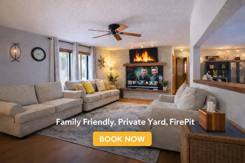 Walk to UB & Golf • Yard + Fire Pit • Niagara Fall - Image 1