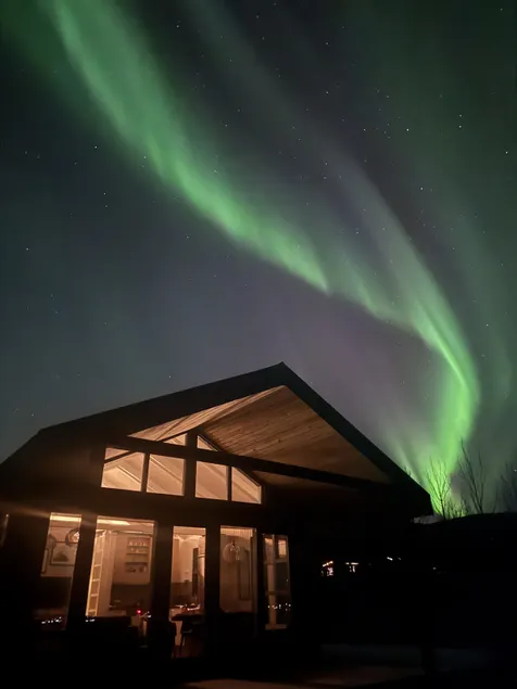 Arctic Aurora Northern Lights Cabin near Reykjavik - Image 1
