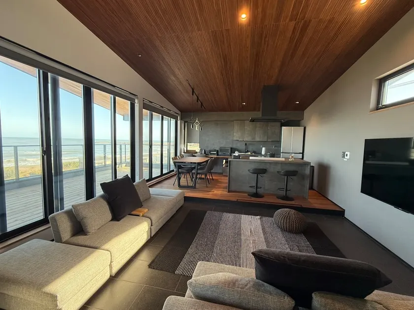Private villa limited to one group per day The sea view from the terrace promises to be a memorable and special experience. - Image 1
