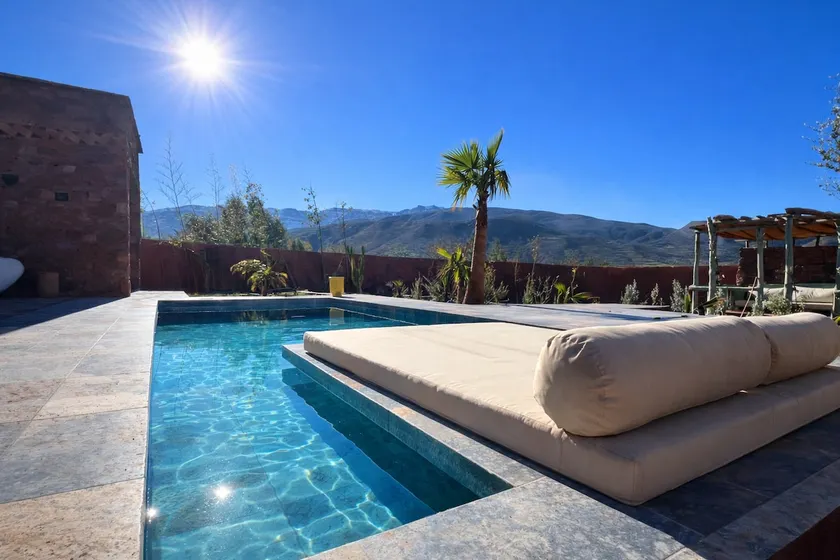 Modern Berber escape: swimming pool, sublime view - Image 1
