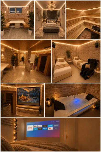 Exklusive Private SpaSuite Whirlpool, Sauna & Kino - Image 1
