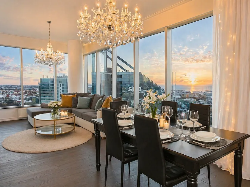Luxury 19th Apartment, Panoramic Views & Jacuzzi - Image 1