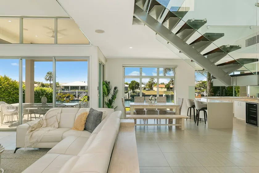 Prestige Bribie Waterfront w/ Cinema & Luxury Pool - Image 1