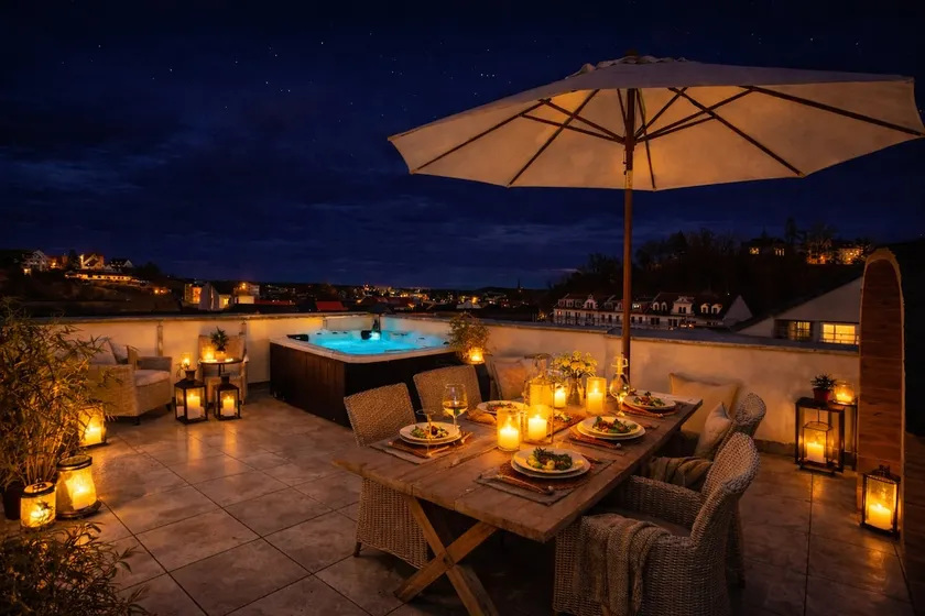 Appartamento con barbecue, terrazza e sauna | Vista sulla montagna - Image 1