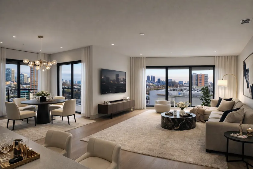 Lux 2BR 180° Atlanta Skyline View + Free Parking - Image 1