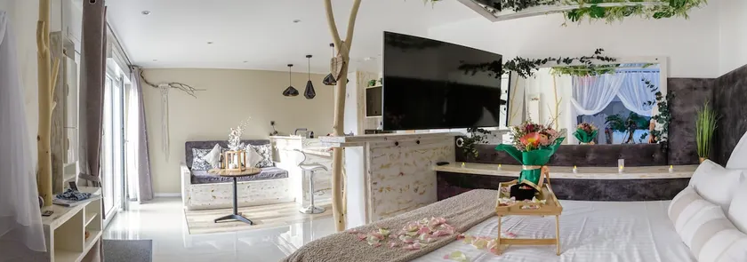 L'Écrin Romantique - Suite avec Balneo - Pacy - Image 1