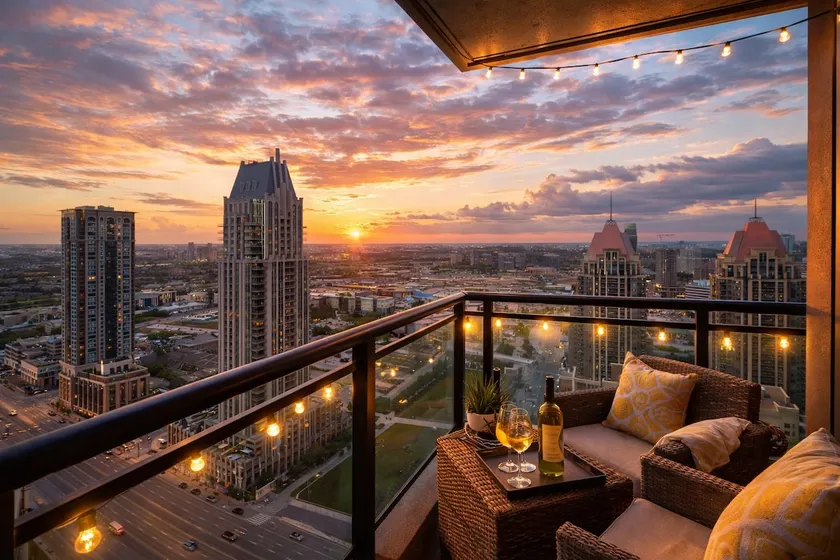 Sky-High 2BR/2BA Condo | Best City Views+Parking - Image 1