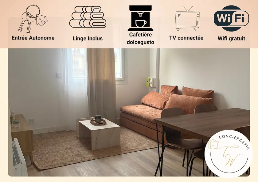 Charming Modern Apartment B - Image 1