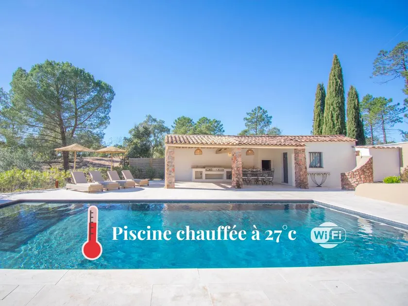 Saint-Paul-en-Forêt, villa 10 p, 5ch, AC, piscine - Image 1