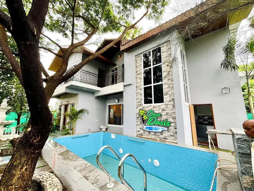 3BHK Villa with Pool near Mumbai Vasai - Image 1