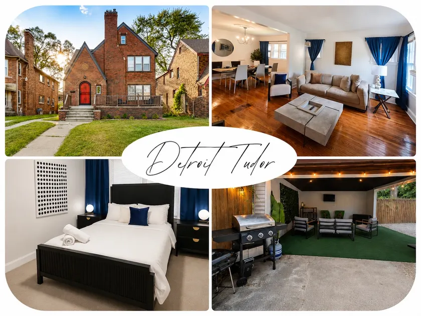 Detroit 5BR Tudor | Game Room + Fire Pit + Patio - Image 1