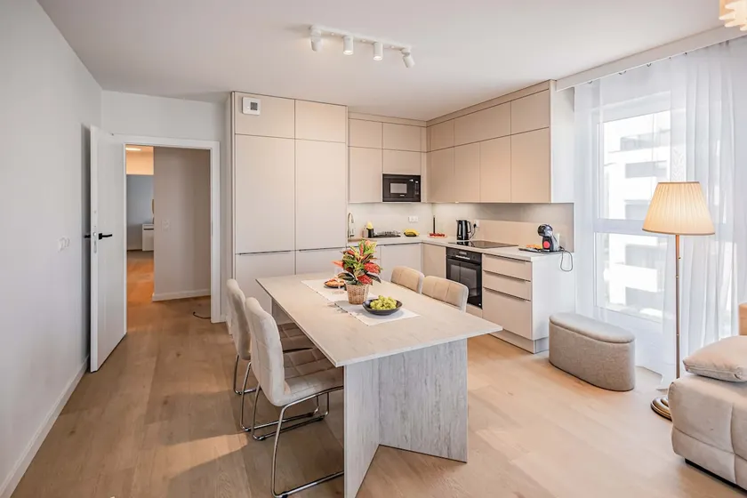 Beige Harmony Residence for Family & Business with Parking and AC by UniqueRent - Image 1