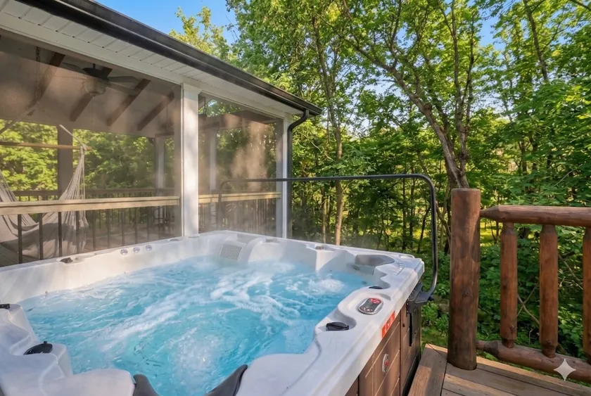 Private Log Cabin Retreat w/ Hot Tub and Fireplace - Image 1