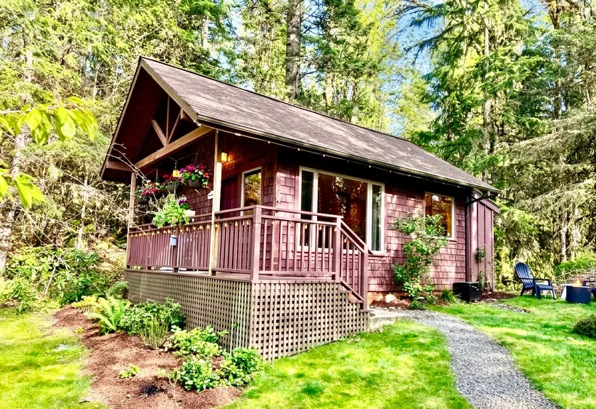 Huckleberry Cabin - Cozy 1 Room King Bed w/ View - Image 1