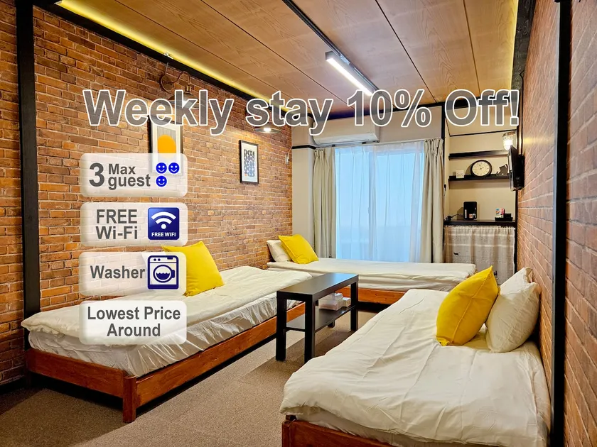 A 5-minute walk from Shin-Osaka Station | Maximum 4 people | WiFi available | Reasonable and comfortable studio apartment, [502] Maximum 3 people / . - Image 1