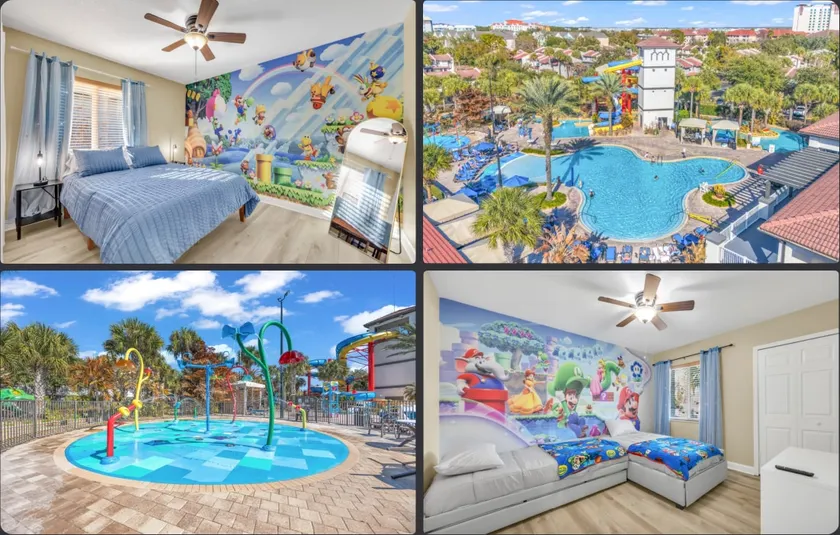 Power Up Palace - Mins to Disney, Lazy River & Slide - Image 1