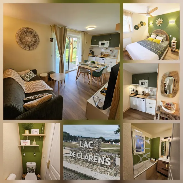 Le Trésor du Lac - Casteljaloux - Lac de Clarens - Appartement - Piscine - Parking - WIFI - Accès privée Plage - Golf - Casino - Terra Aventura - So Vélo - Image 1