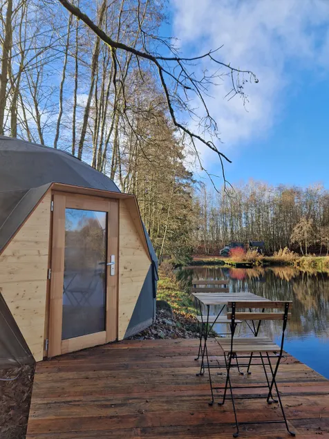 ”Canard” eco-lodge, sleeps 2, with Nordic bath - Image 1