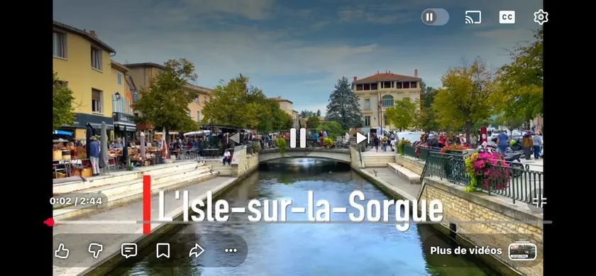Location studio centre ville Isle sur la sorgue - Image 1