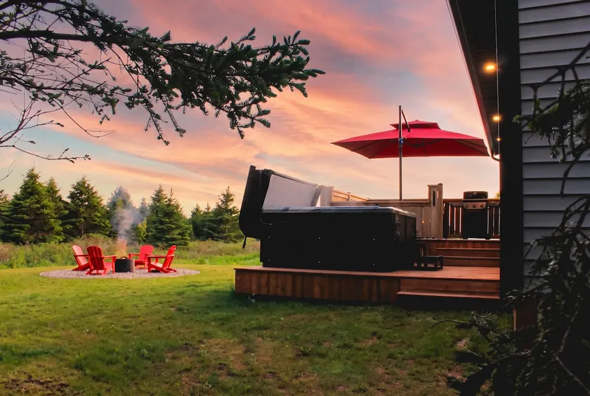 Luxury PEI Escape | Hot Tub • EV Charger • E-Bikes - Image 1