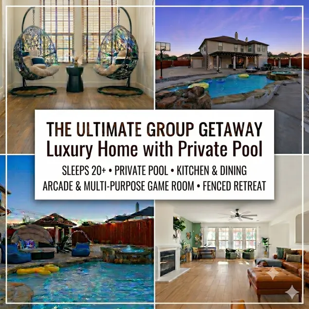 Large Groups' Luxury House - Pool - Sleep 22 - Image 1