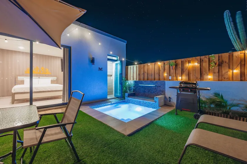 Romantic Suite w/ heated Pool, 2m Arikok, 3 people - Image 1
