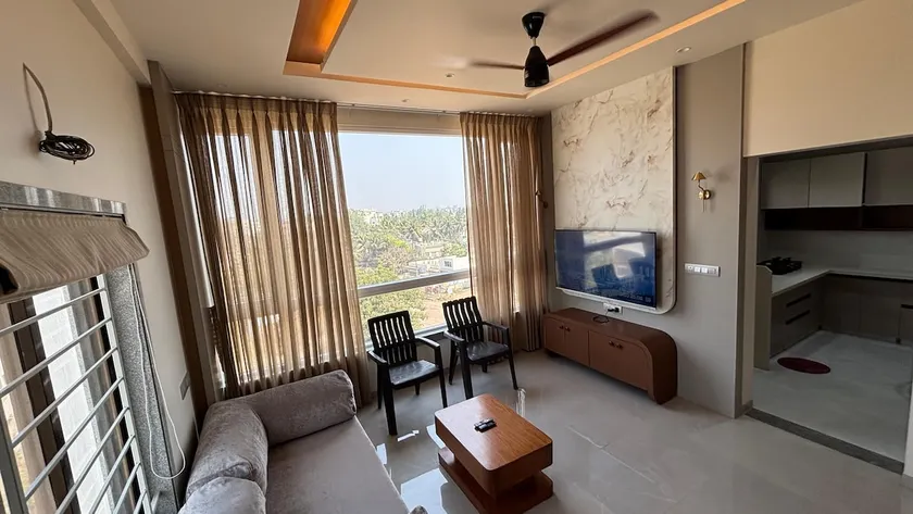Vian Stays | Modern Furnished 1BHK in Balajinagar - Image 1