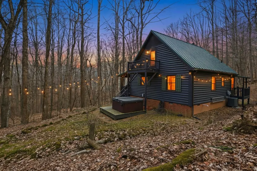 Secluded Forest Cabin with Cozy Porch w/ Hot Tub! - Image 1