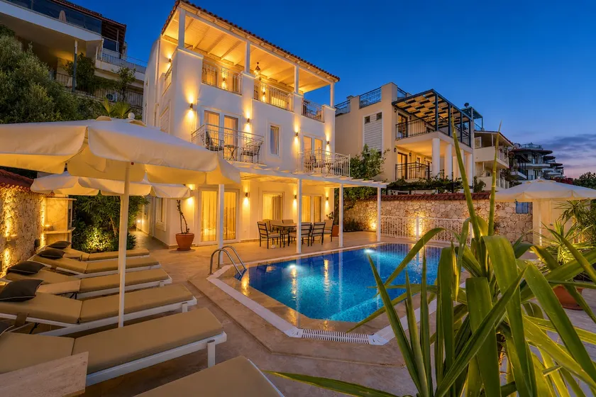 VILLA LEDA MARE KALKAN Sea View, Private Pool & Beach Clubs - Image 1