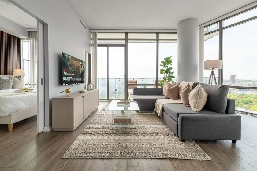 Modern 2BR Haven Luxury Stay in Financial Dist - Image 1