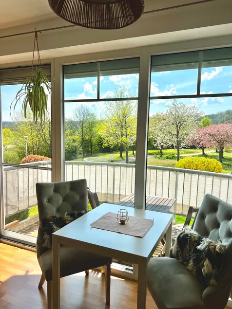 ERDEni apartment with sunny balcony to the spa park - Image 1