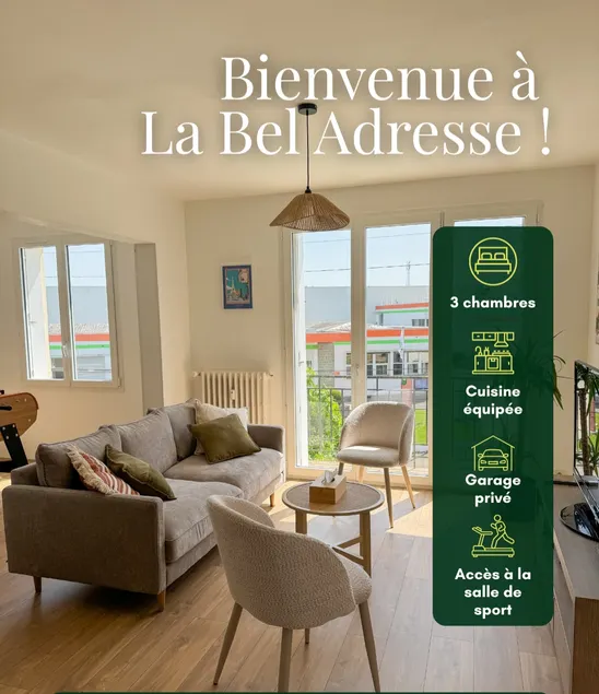 La Bel Address, short-term rental in Evron - Image 1