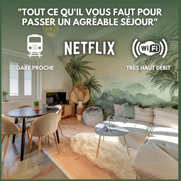 2-bedroom *Green Place* x2 pers - Center of Vénissieux - Image 1