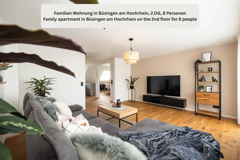Designer apartment on the Rhine, loggia, garage - Image 1