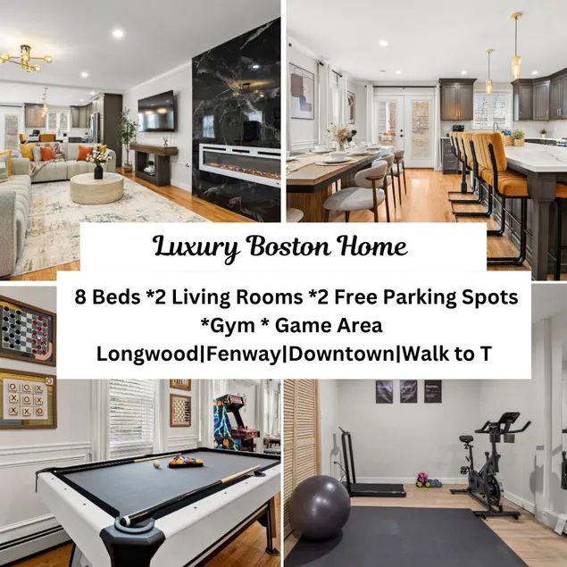 New Lux Boston 4BR| Fenway|Longwood|2Free Parking - Image 1