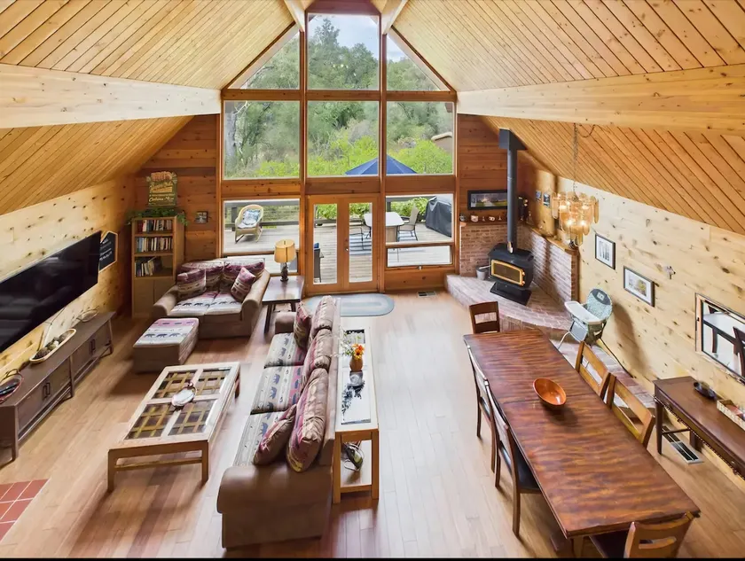 Yosemite Vinyard Cabin Deck, Views + 45 Min 2 Park - Image 1