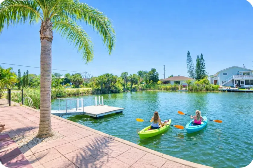 Golf Cart +Fire Pit +Pedal Boat + Kayaks + Fishing - Image 1
