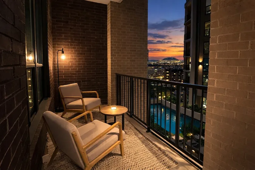 Pool View | Sleeps 6 | Walk to NRG | Free Parking - Image 1