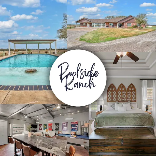 Poolside Ranch Retreat-Country Getaway & Bunkhouse - Image 1