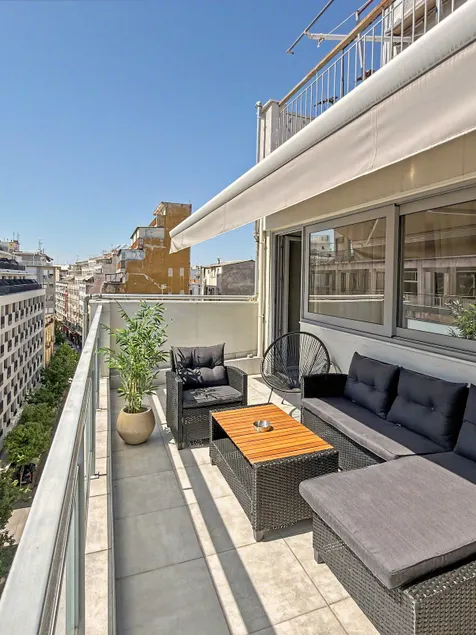 Estia Premium Apartments - Valouritou 25 Big Balcony - Image 1