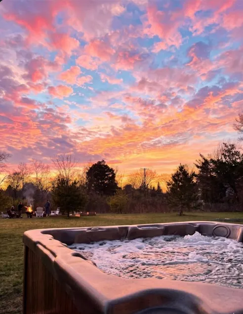 Lake Huron cabin/Hot tub• private beach•4.66 acres - Image 1
