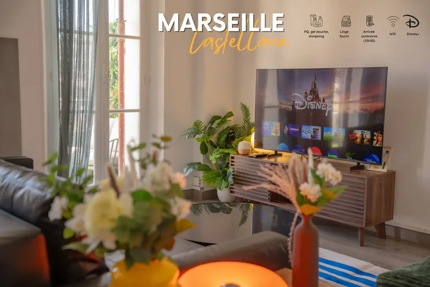 Marseille center / 4 people / Wi-Fi / terrace - Image 1