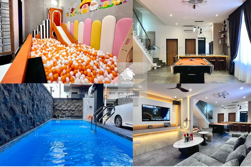 [Kulai] Swimming Pool / KTV / BBQ (5BR4B) 13 pax - Image 1