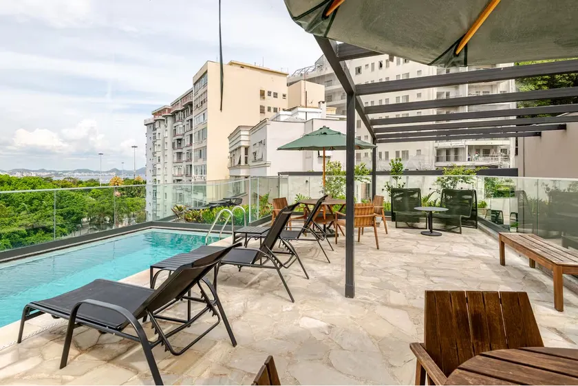 New apartment | Rooftop, pool | 5 min to the subway and airport - Image 1