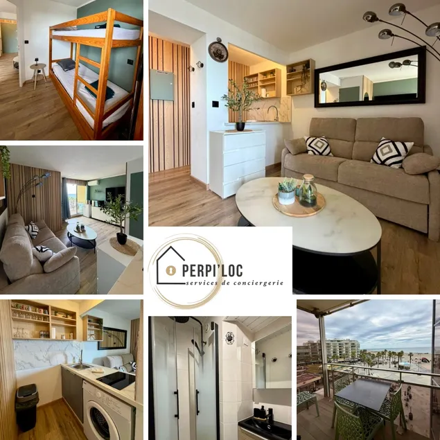 Beach apartment/4 people/air conditioning/Wi-Fi/parking - Image 1