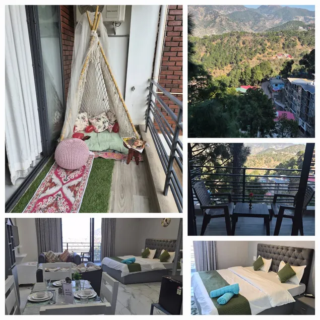 Kasauli 1BHK Retreat |Mountain View|Café •Parking - Image 1
