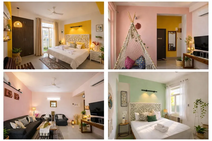 Luxury 3BHK Near Taj Mahal and Pool by ChhatraChhaya - Image 1