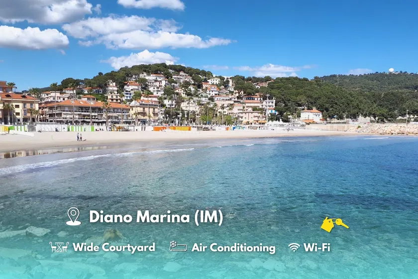 600 meters from the sea – Private Courtyard and Parking - Image 1