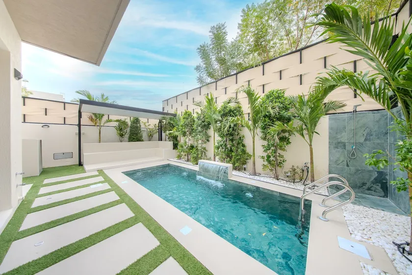 3BR Private Pool Villa in Sharjah - Bali Inspired - BBQ Pit - 3WC - Image 1