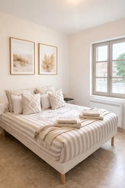 Charming, sunny 3-room apartment in downtown Angers with terrace - Image 1